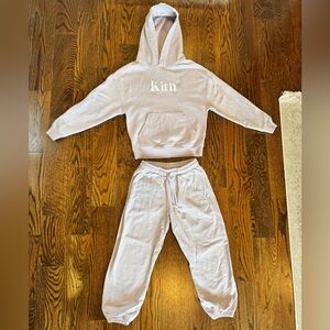 Kith Kids light purple Hoodie and Joggers Set- size M